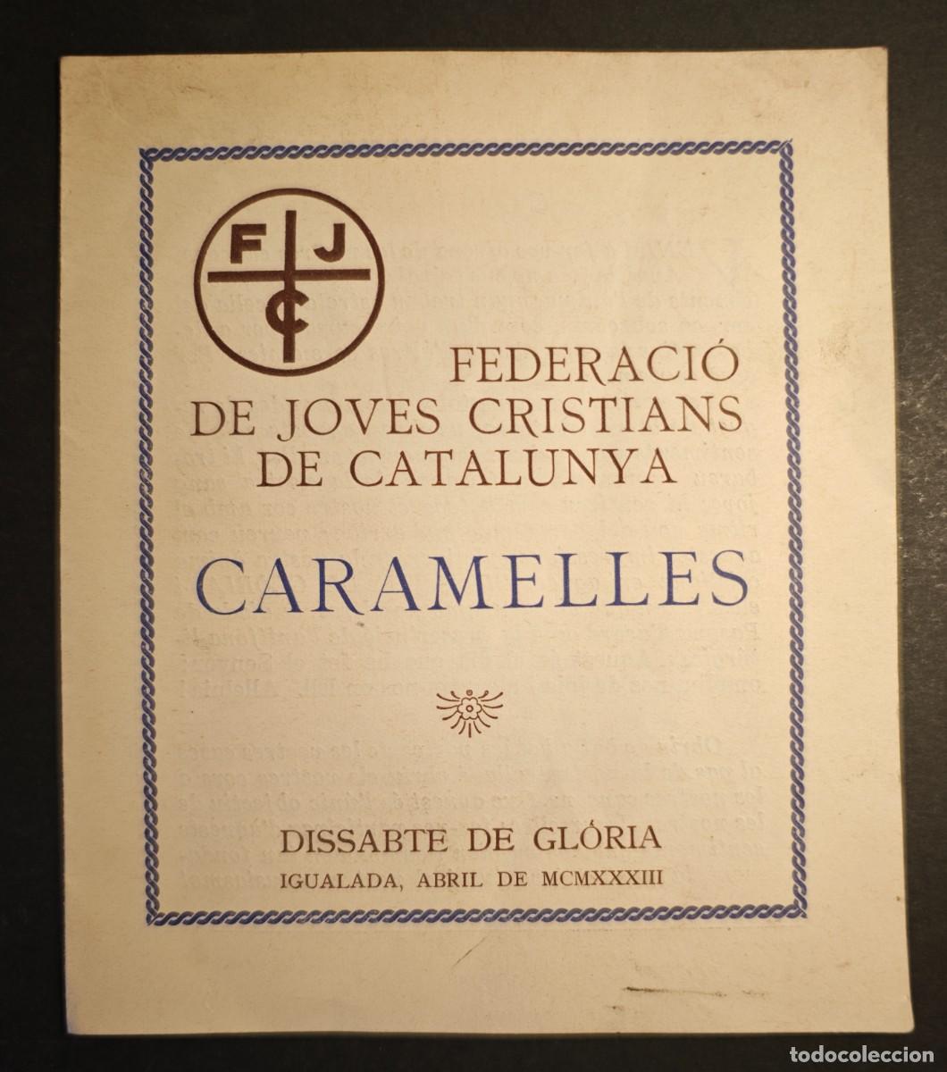 Coleccionismo: PROGRAMES DE MA - FJC - IGUALADA - Foto 5