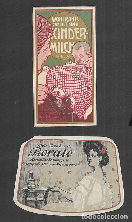 Sammelleidenschaft Papier: Publicidad. lote de 2 ejemplares
