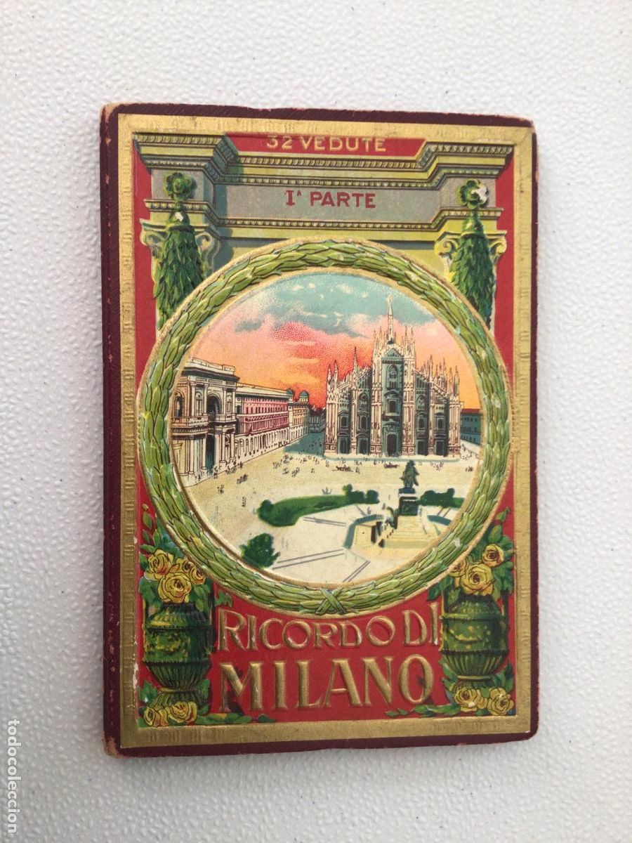 Collecting paper: MIL&Aacute;N ITALIA CUADERNO CON VISTAS