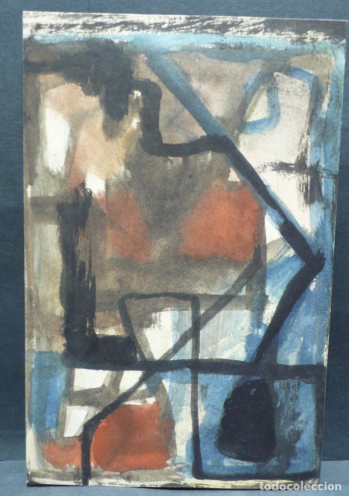 Coleccionismo: PEQUE&Ntilde;O ABSTRACTO EN COLORES - Foto 1