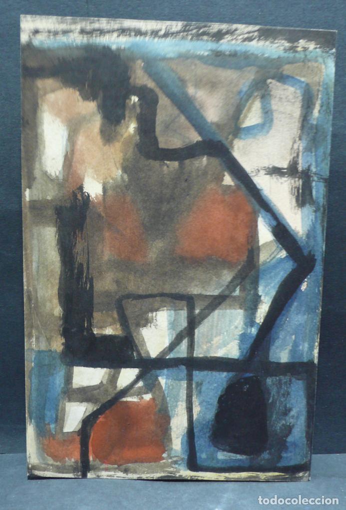 Coleccionismo: PEQUE&Ntilde;O ABSTRACTO EN COLORES - Foto 2