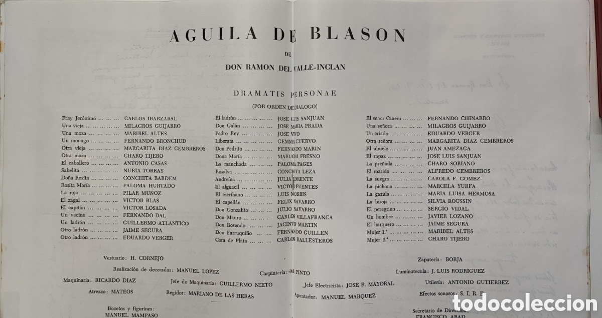 Coleccionismo: Valle Incl&aacute;n. 5 programas obras teatro - Foto 6