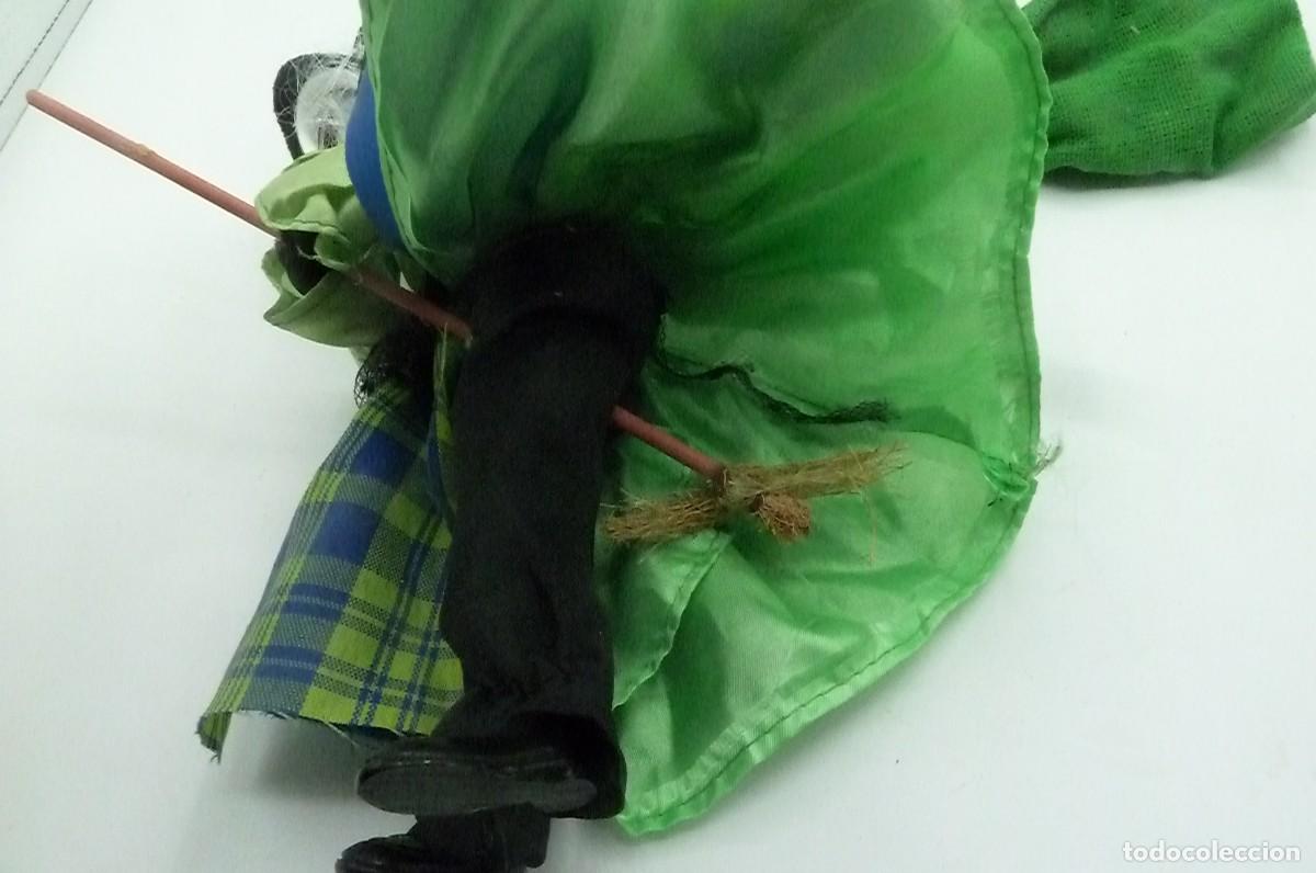 Coleccionismo: Bruja verde befana 2009. Saggina - Foto 2