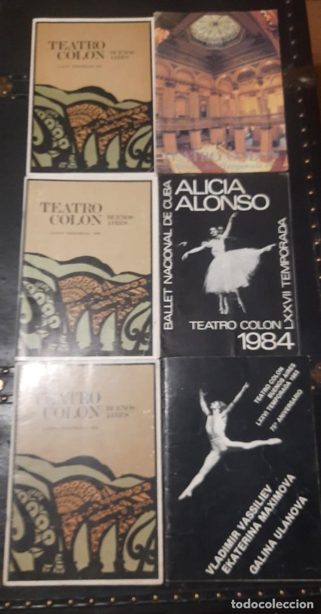 Coleccionismo: PROGRAMAS DE BALLET DEL TEATRO COLON - Foto 2