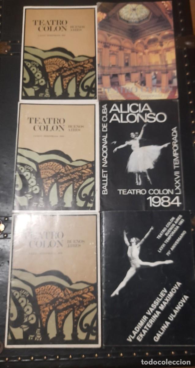 Coleccionismo: PROGRAMAS DE BALLET DEL TEATRO COLON - Foto 1