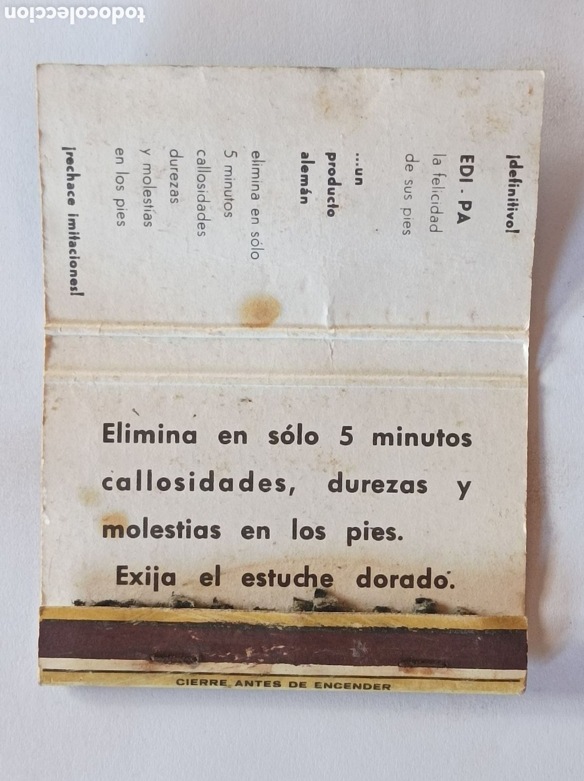 Coleccionismo: EDISPA. ESPONJAS. LIBRITO PUBLICIDAD ANTIGUA. - Foto 3