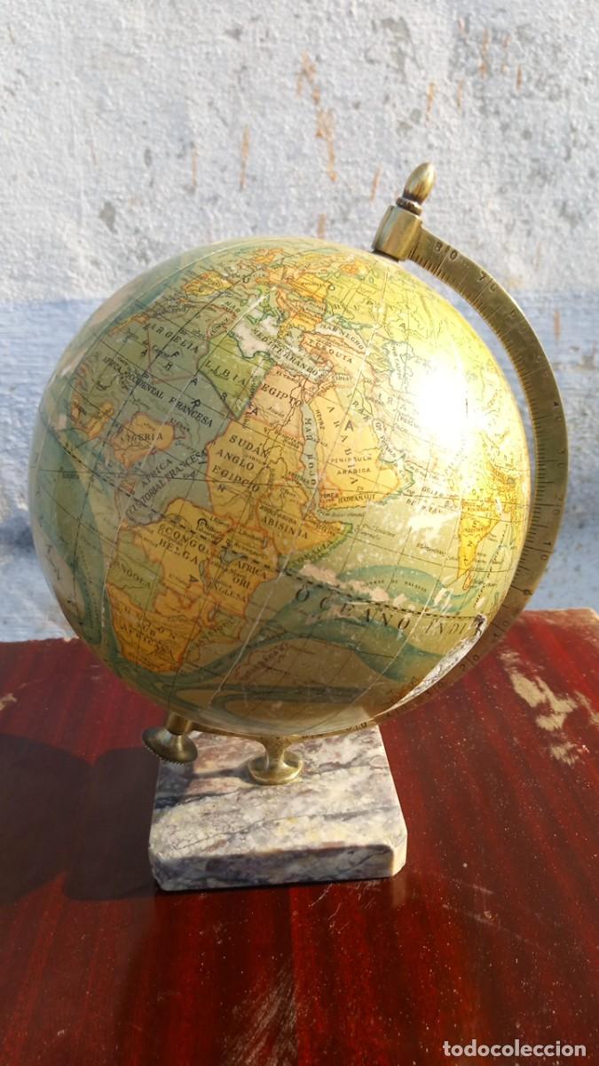 Coleccionismo: Globo terr&aacute;queo. Antiguo - Foto 1