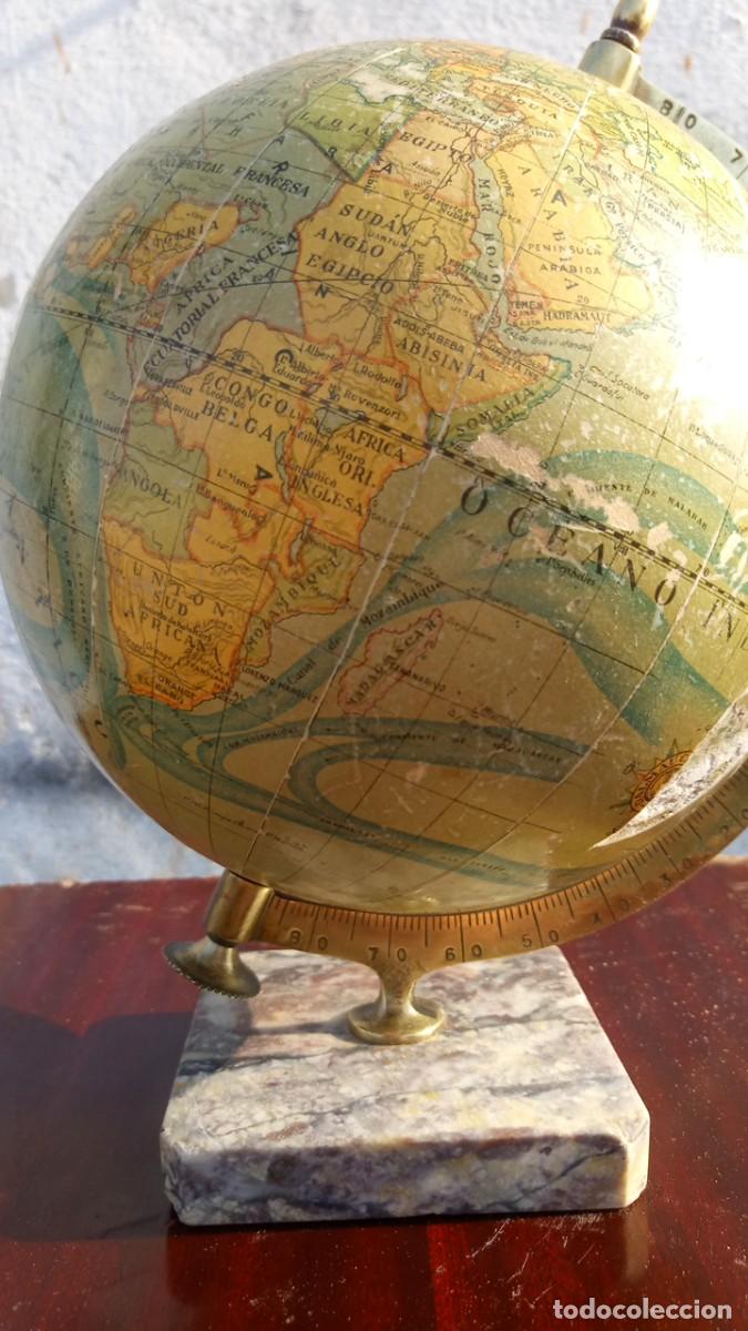 Coleccionismo: Globo terr&aacute;queo. Antiguo - Foto 2