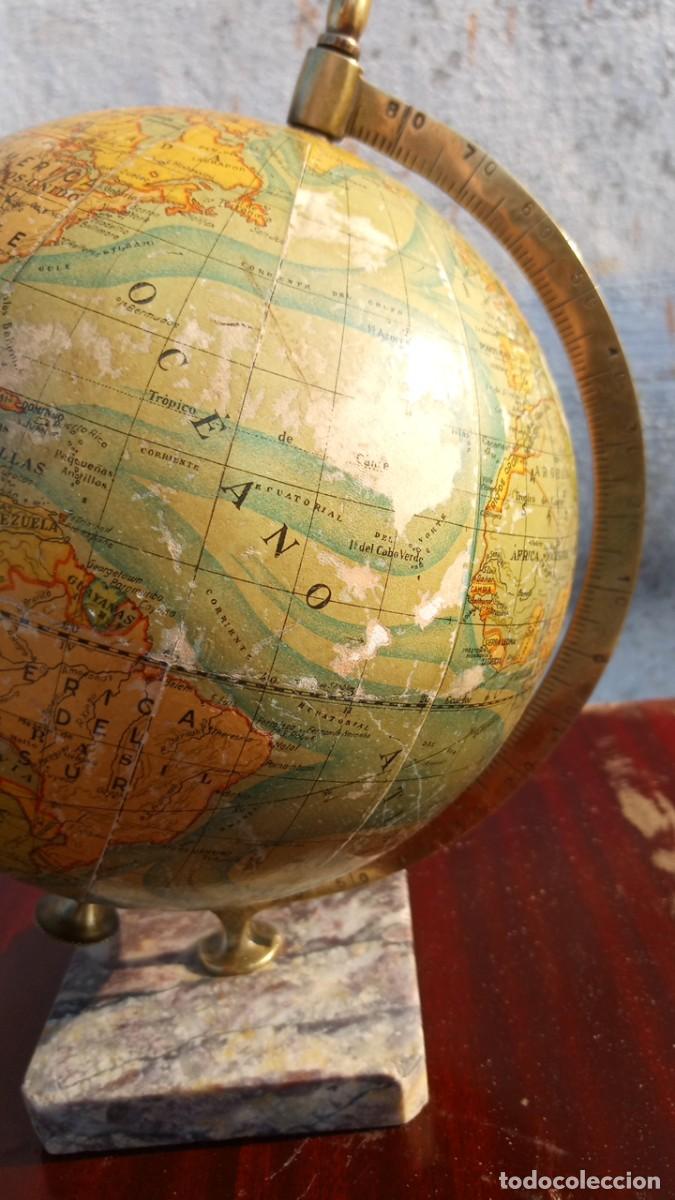 Coleccionismo: Globo terr&aacute;queo. Antiguo - Foto 4