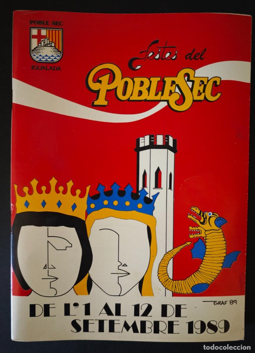 Coleccionismo: FESTES DEL BARRI DEL POBLE SEC- IGUALADA - Foto 3