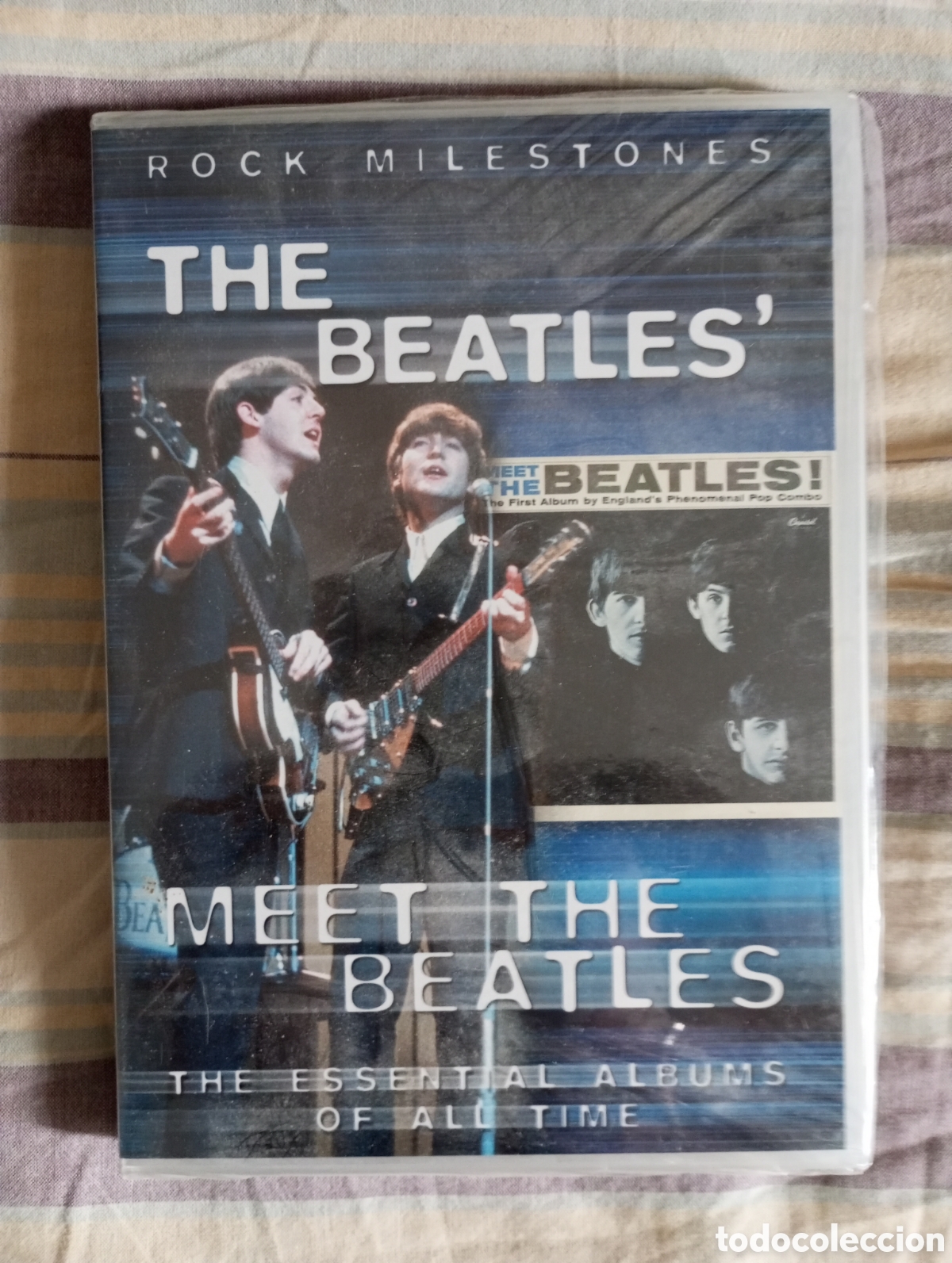 Coleccionismo: Rock milestones the beatles meet the beatles dvd video nuevo con precinto