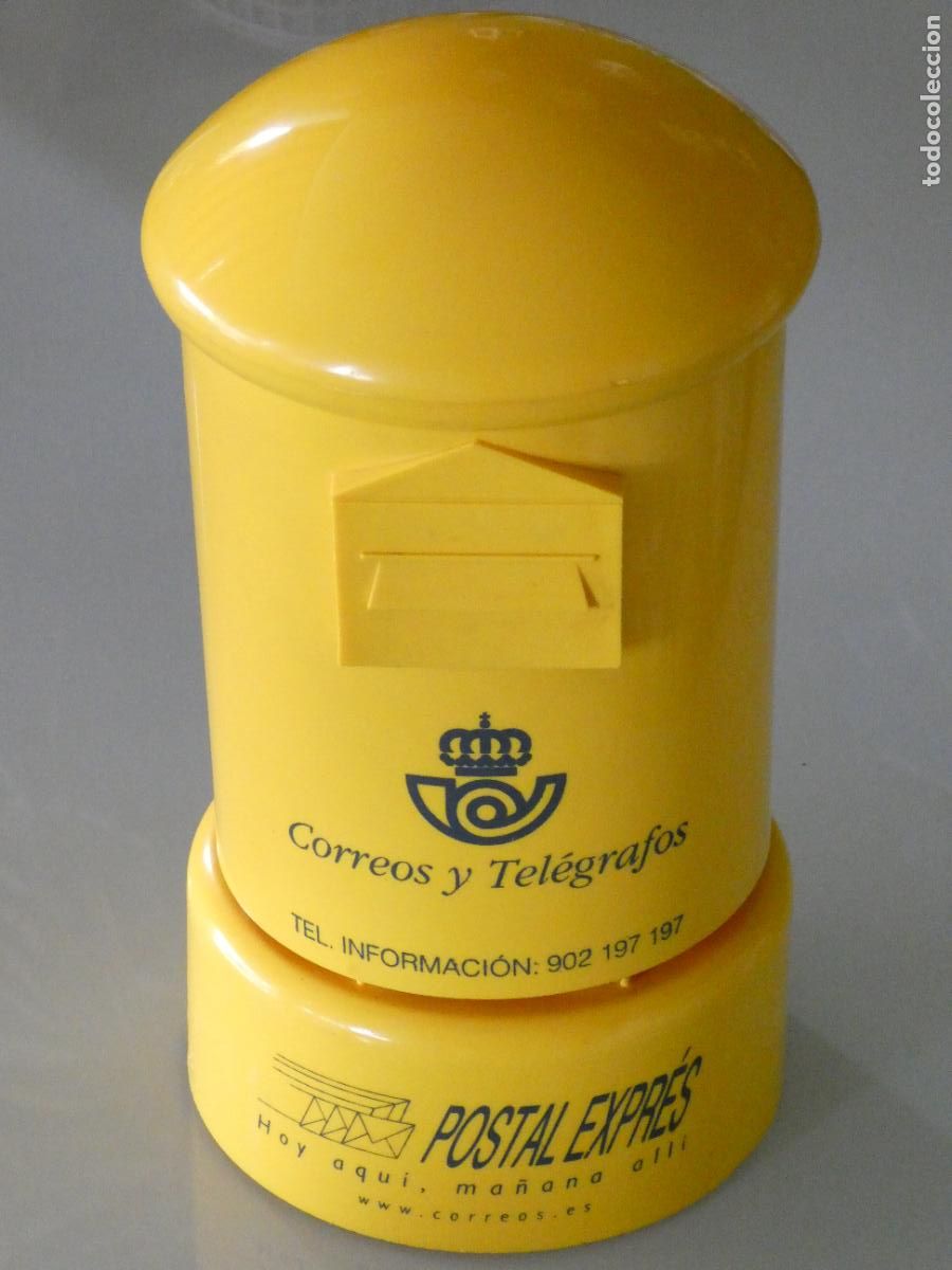 Coleccionismo: GRAN BUZ&Oacute;N DE CORREOS Y TEL&Eacute;GRAFOS POSTAL EXPRES. ARCHIVADOR CARTAS. 24CM. 450GR