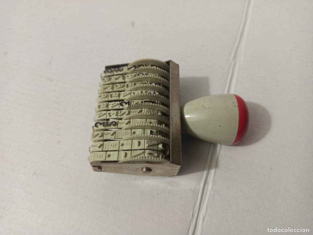 Coleccionismo: Numerador de 10 digitos. - Foto 3