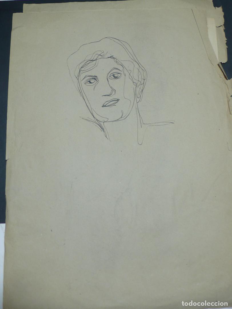 Coleccionismo: LOTE DE DIBUJOS DE ESTUDIO - Foto 6