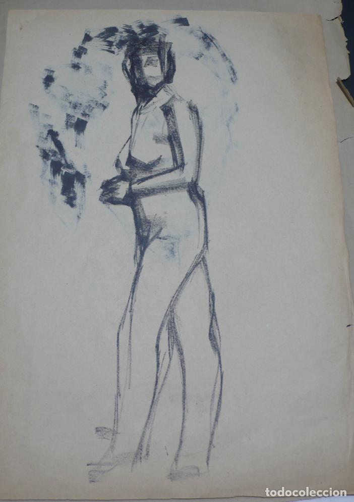 Coleccionismo: LOTE DE DIBUJOS DE ESTUDIO - Foto 10