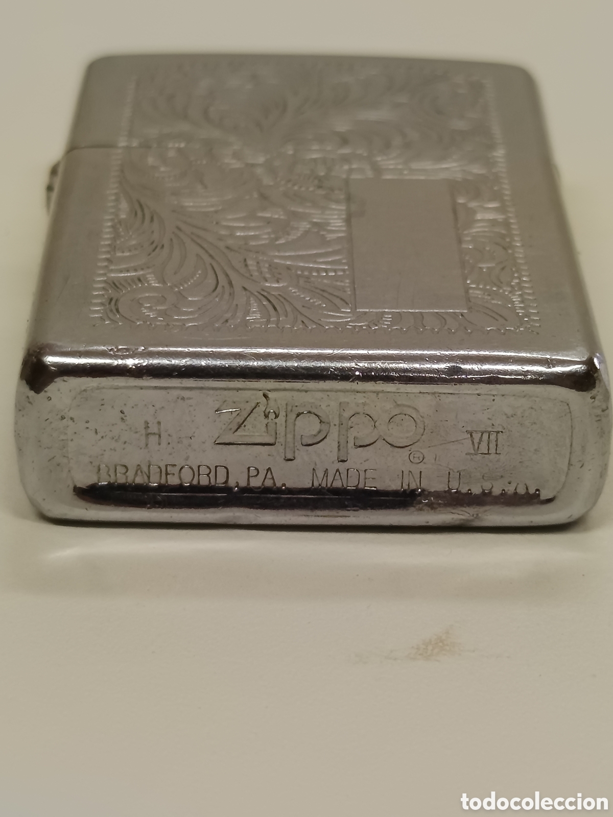 Coleccionismo: Mechero Zippo 1991 con funda original - Foto 4