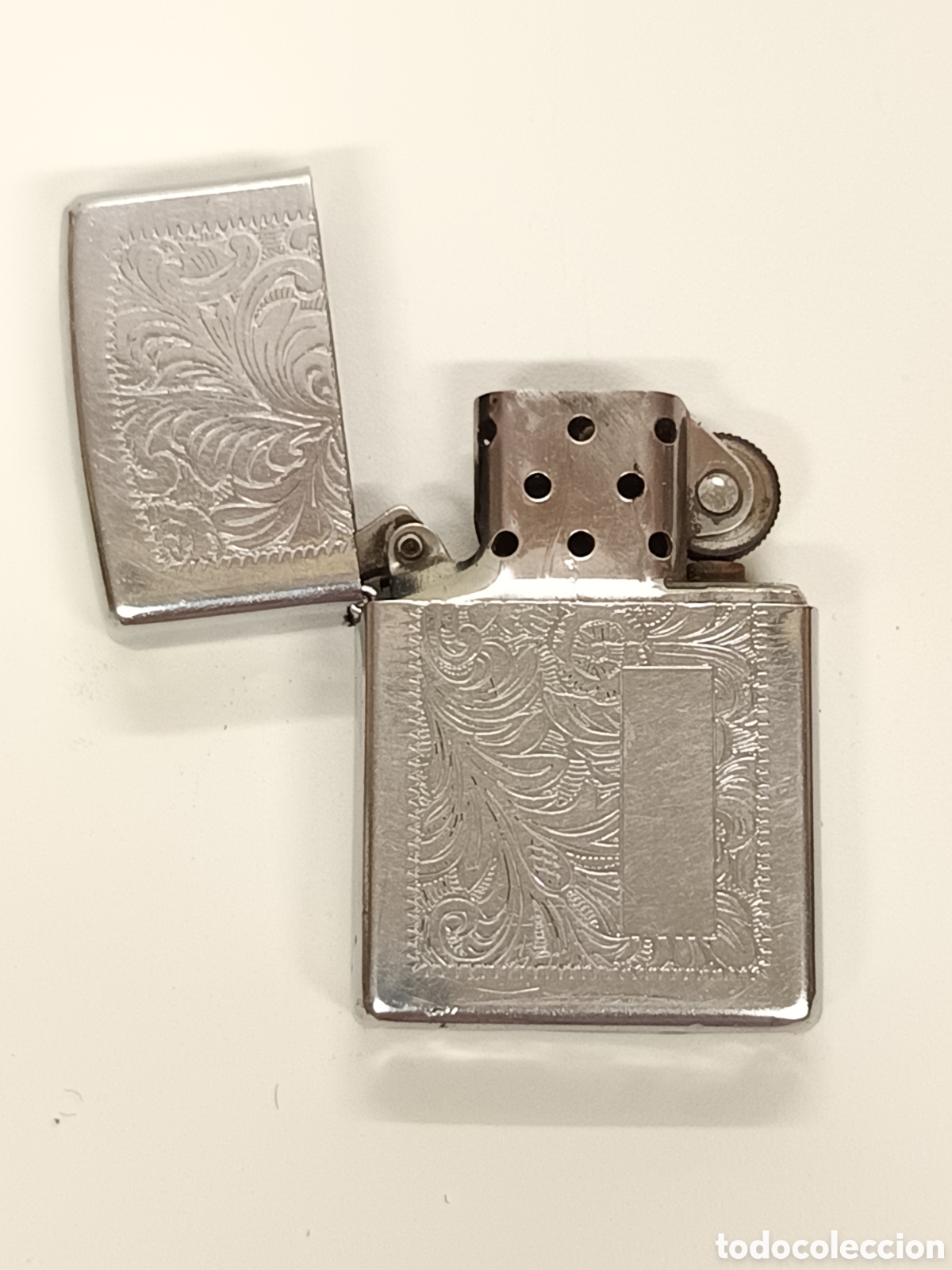 Coleccionismo: Mechero Zippo 1991 con funda original - Foto 5