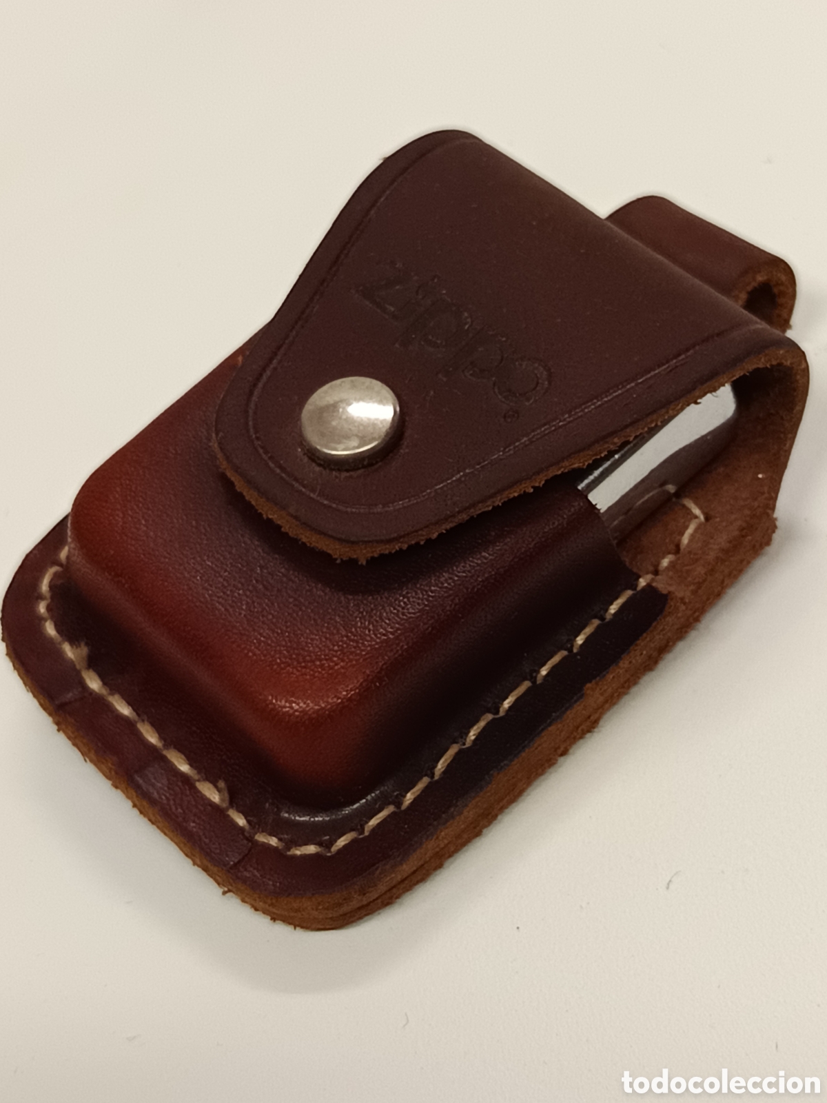 Coleccionismo: Mechero Zippo 1991 con funda original - Foto 6