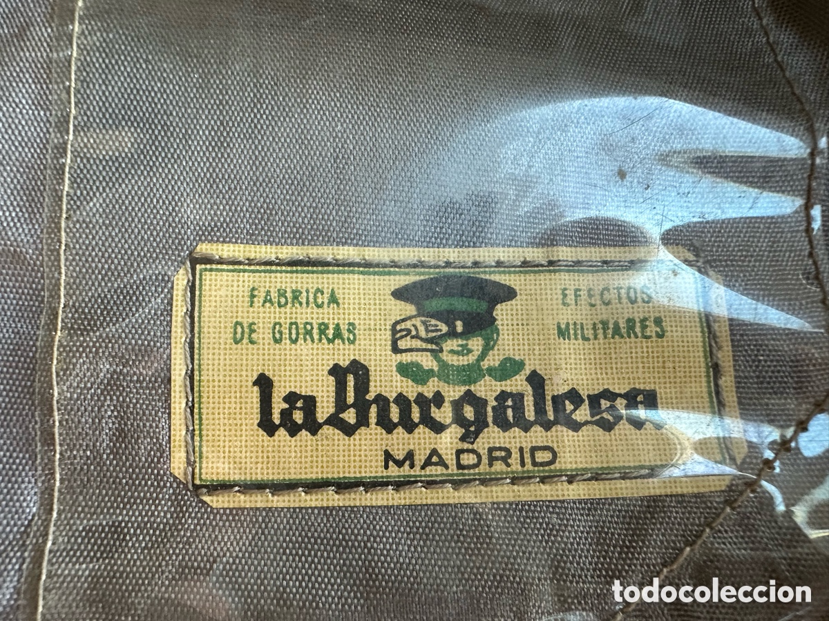Coleccionismo: Gorra plato teniente - Foto 3