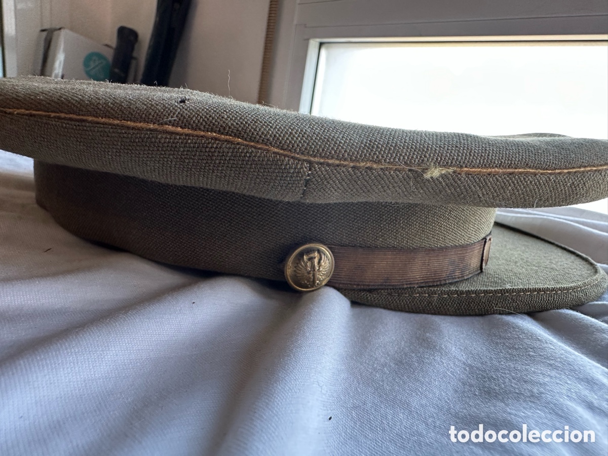 Coleccionismo: Gorra plato teniente - Foto 4