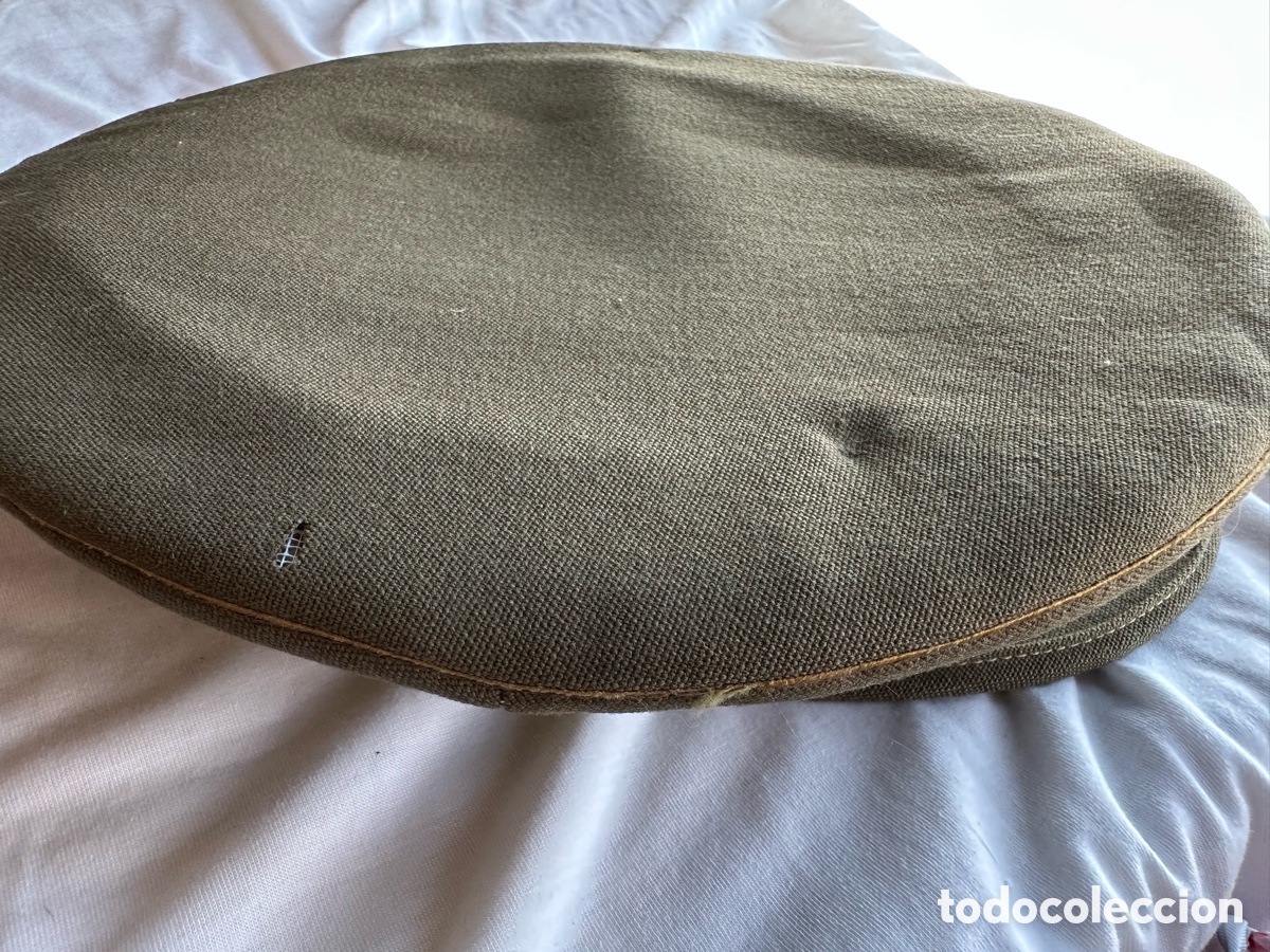 Coleccionismo: Gorra plato teniente - Foto 6