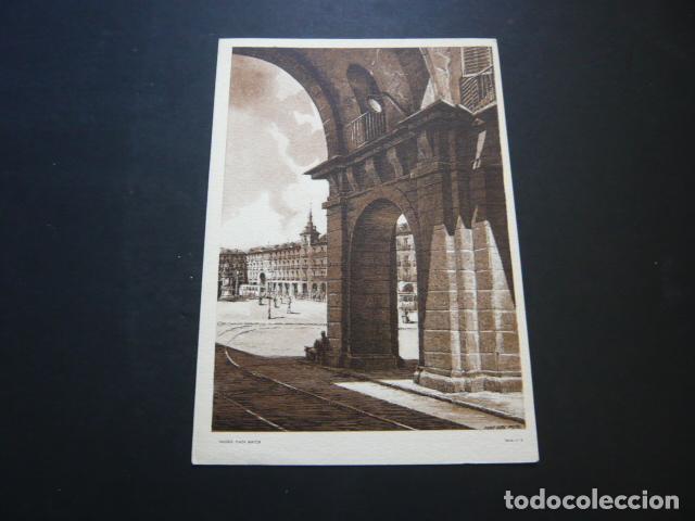 Coleccionismo: MADRID PLAZA MAYOR ANTIGUA TARJETA