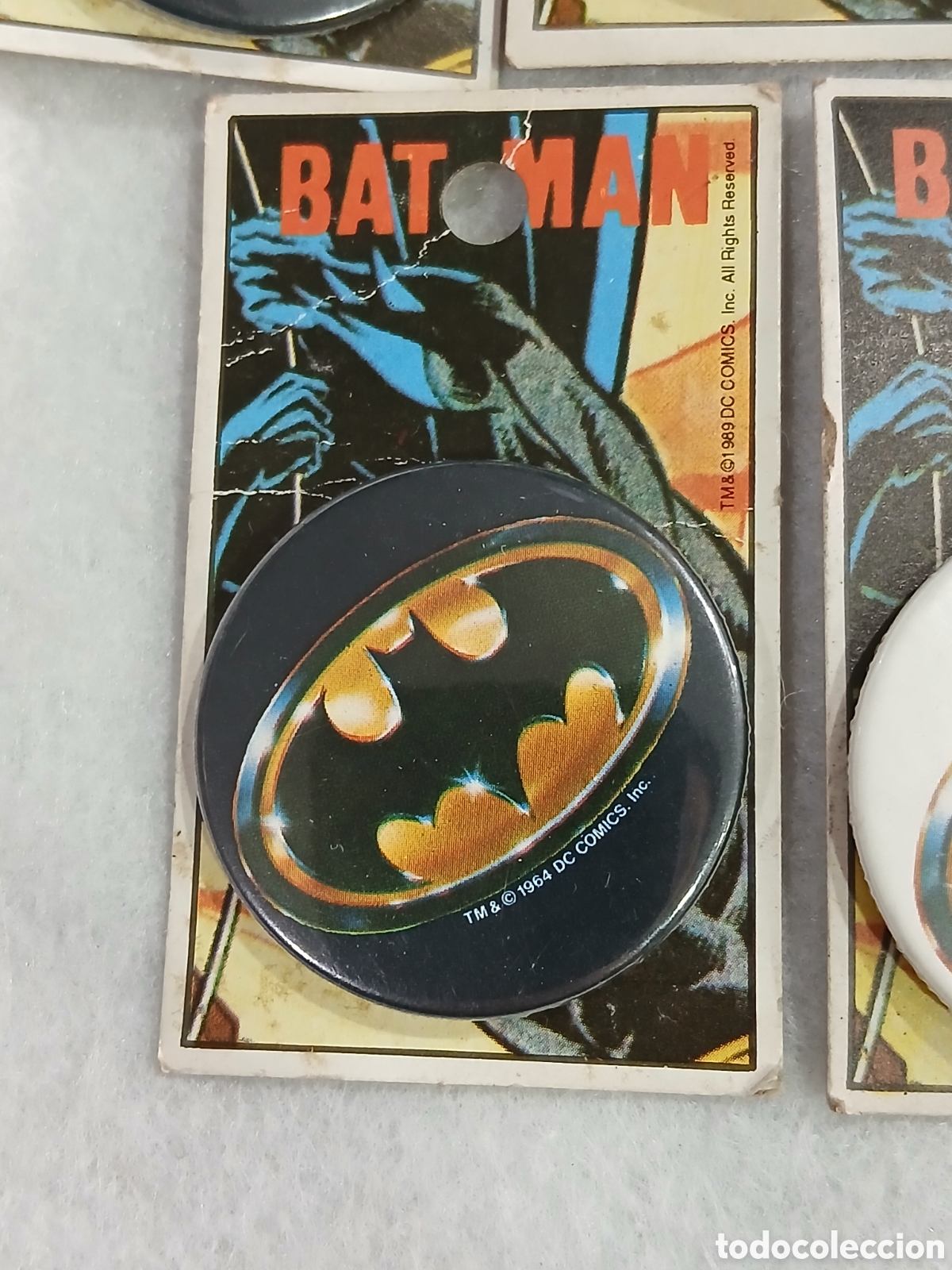 Coleccionismo: Conjunto de chapas originales Batman. (L124) - Foto 2