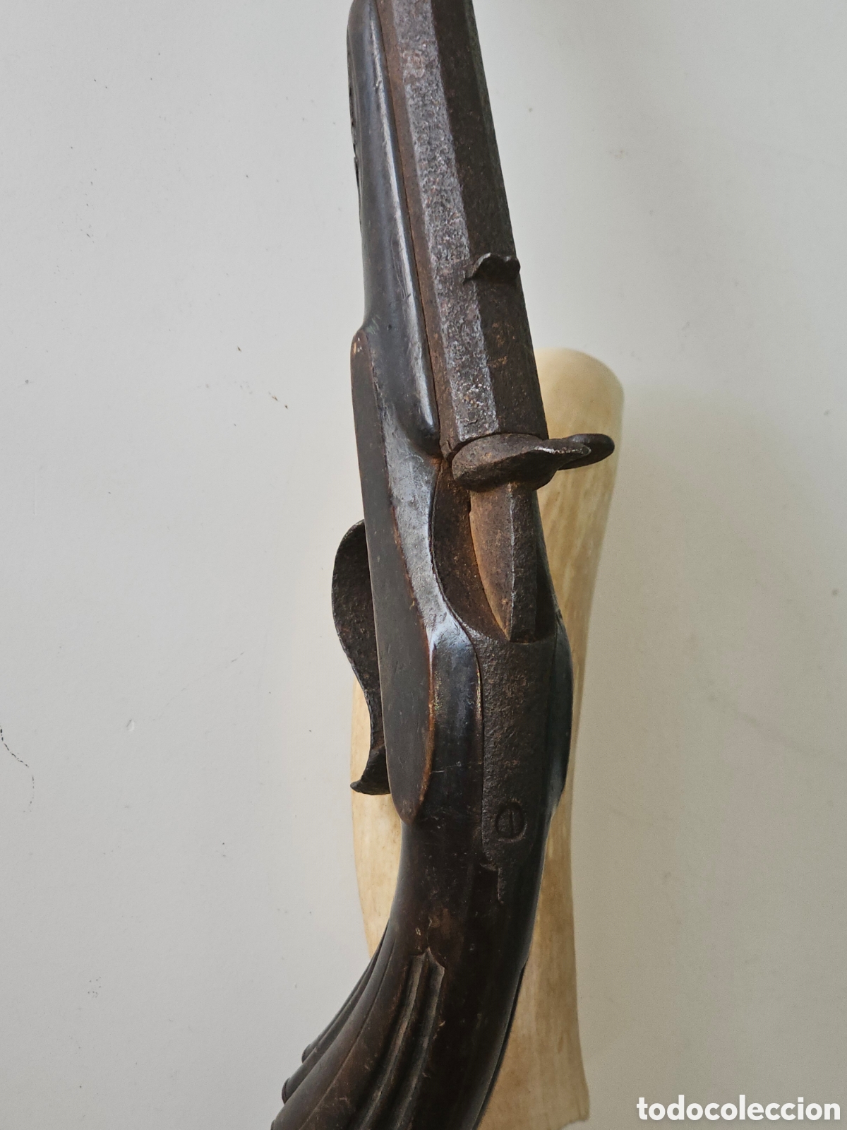 Coleccionismo: Pistola de duelo antigua - Foto 4