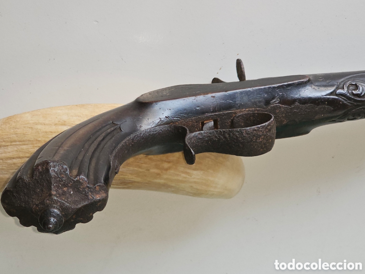 Coleccionismo: Pistola de duelo antigua - Foto 6