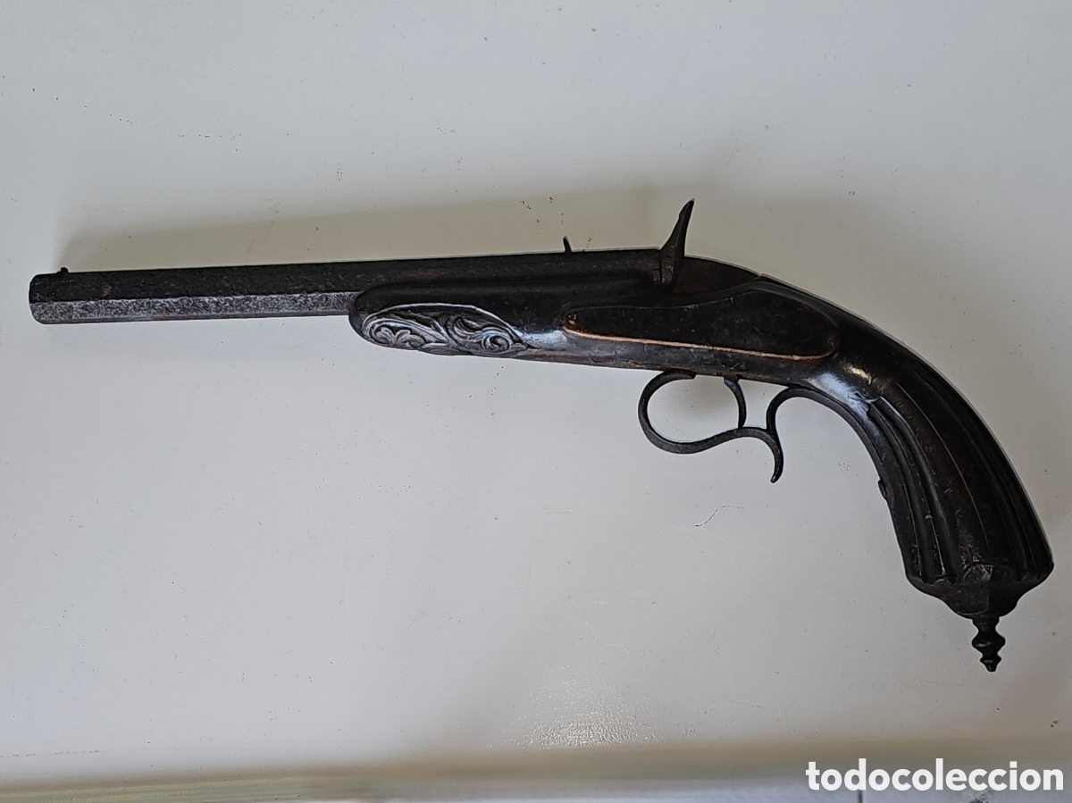 Coleccionismo: Pistola de duelo antigua - Foto 10