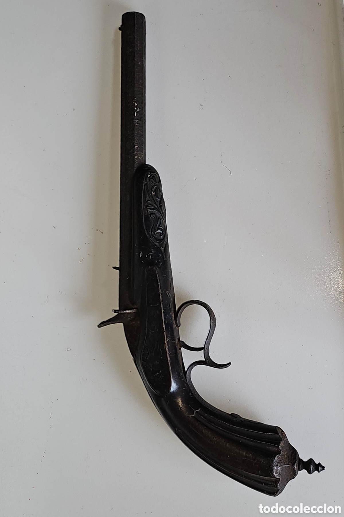 Coleccionismo: Pistola de duelo antigua - Foto 15