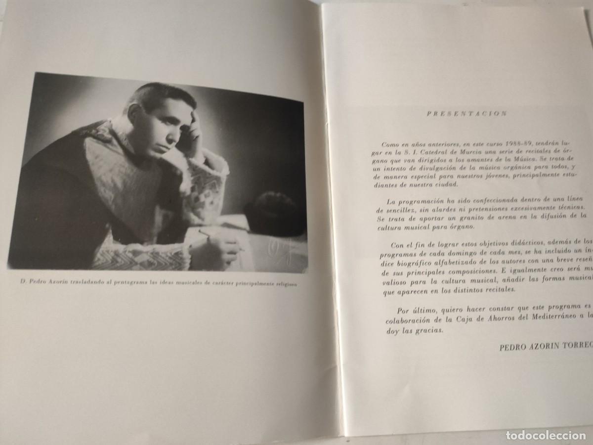 Coleccionismo: Programa Recitales de &Oacute;rganos - Foto 3