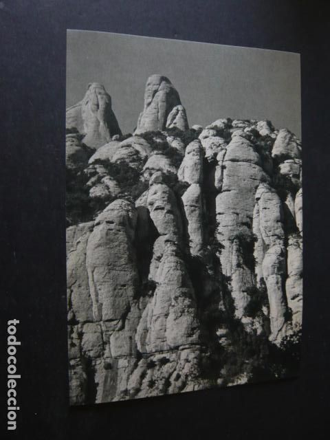 Coleccionismo: MONTSERRAT BARCELONA ANTIGUA LAMINA A&Ntilde;OS 50 IMPRESA EN HUECOGRABADO 15 X 22 CM