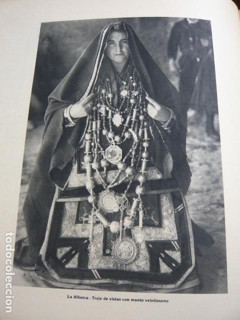 Coleccionismo: LA ALBERCA SALAMANCA TIPOS ANTIGUA LAMINA A&Ntilde;OS 40 IMPRESA EN HUECOGRABADO 25 X 30 CM