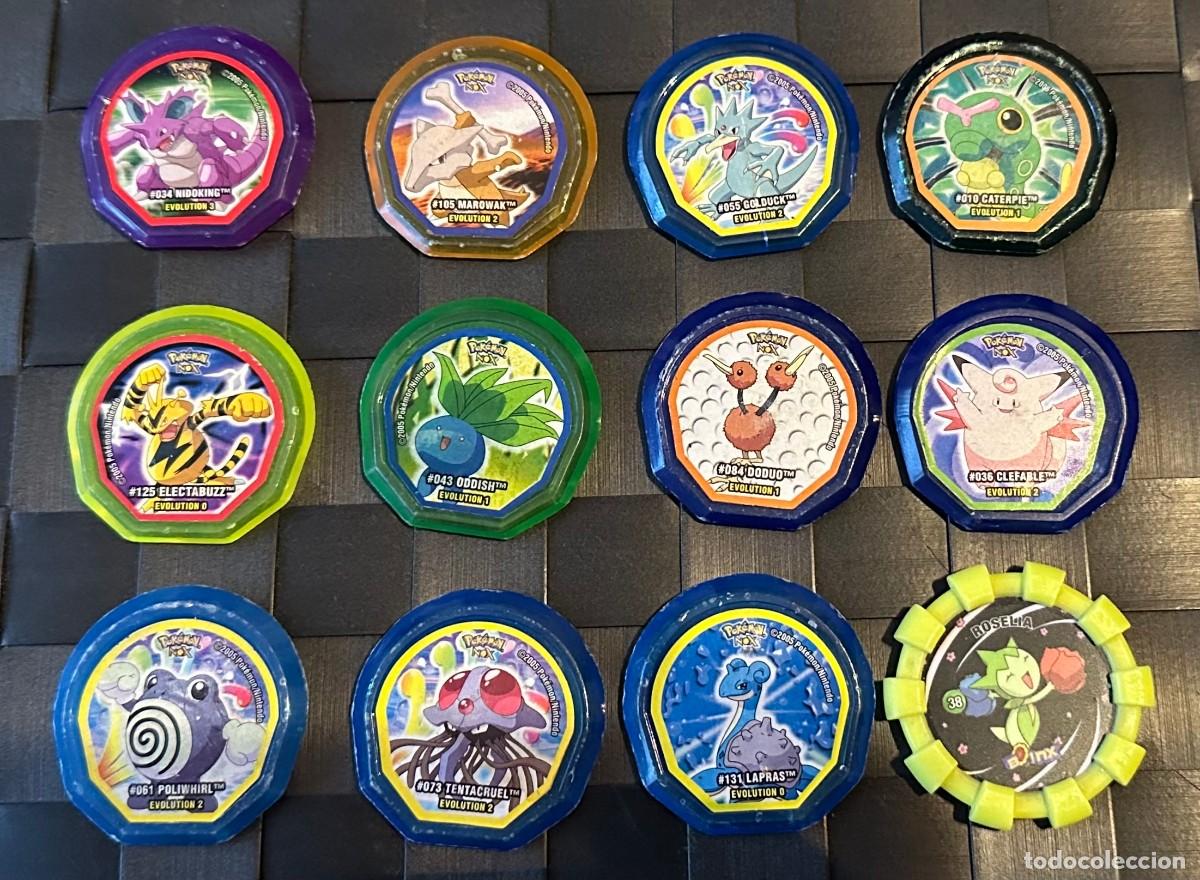 Coleccionismo: Lote de tazos Pokemon Nox 2005 - Foto 1