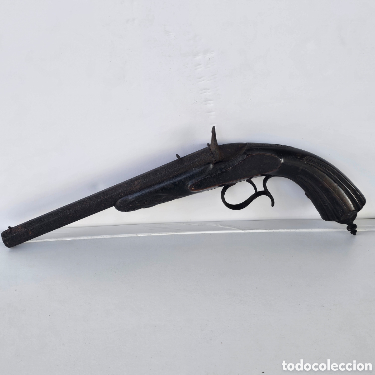 Coleccionismo: Pistola de duelo antigua - Foto 16