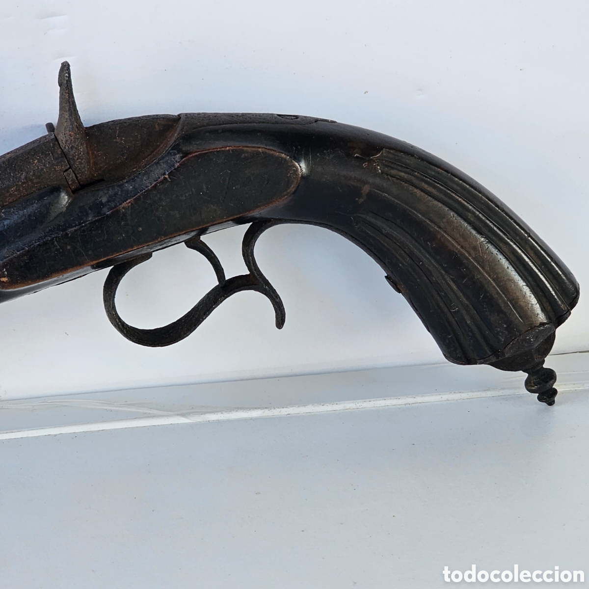 Coleccionismo: Pistola de duelo antigua - Foto 18