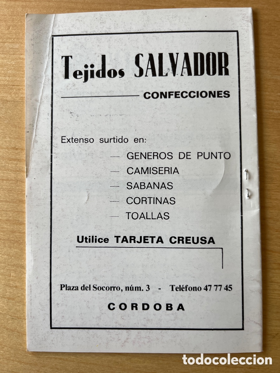 Coleccionismo: PROGRAMA SEMANA SANTA CORDOBA 1988 - Foto 2