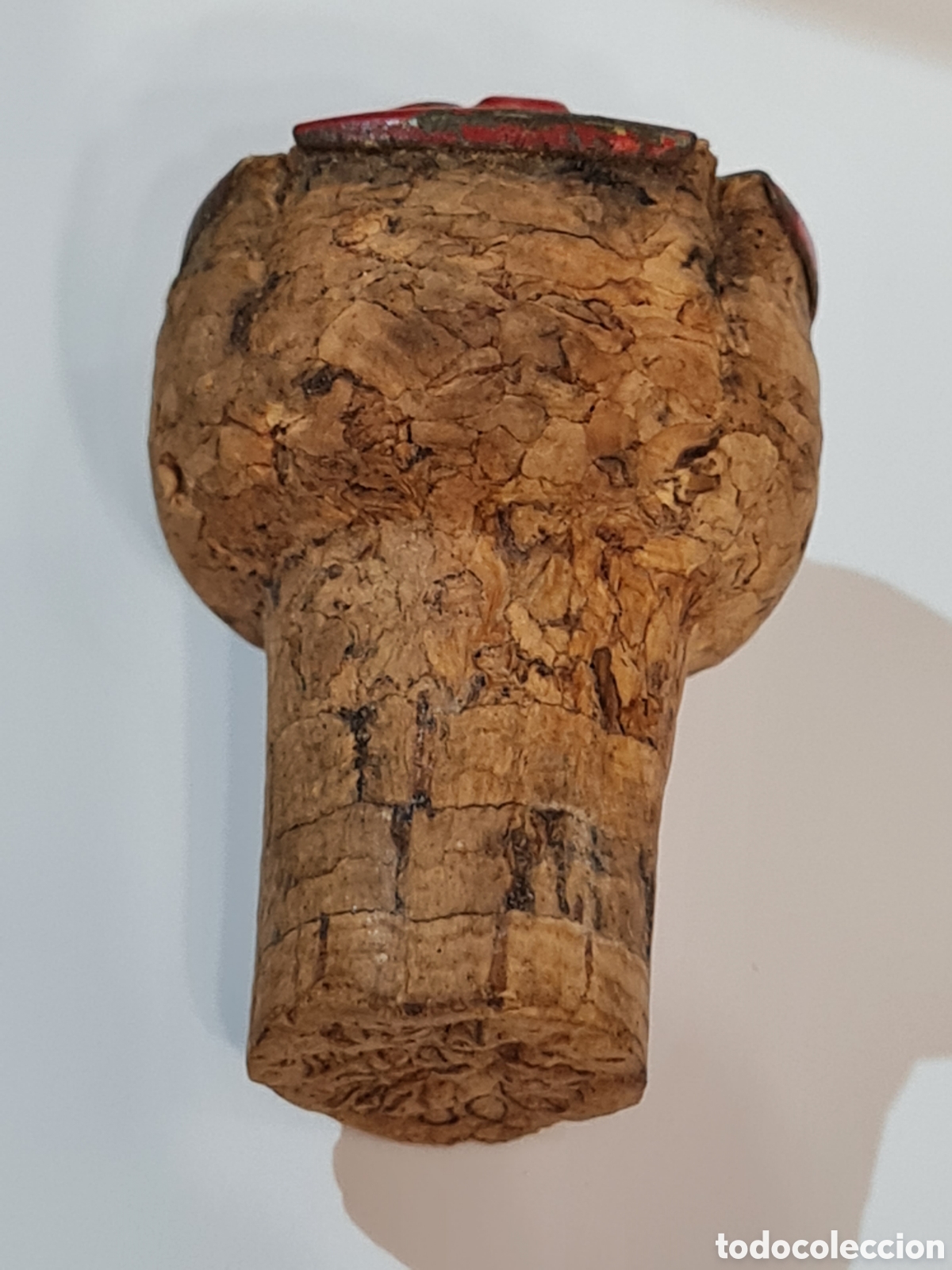 Coleccionismo: Antigua chapa de cava Codorniu con tap&oacute;n - Foto 4