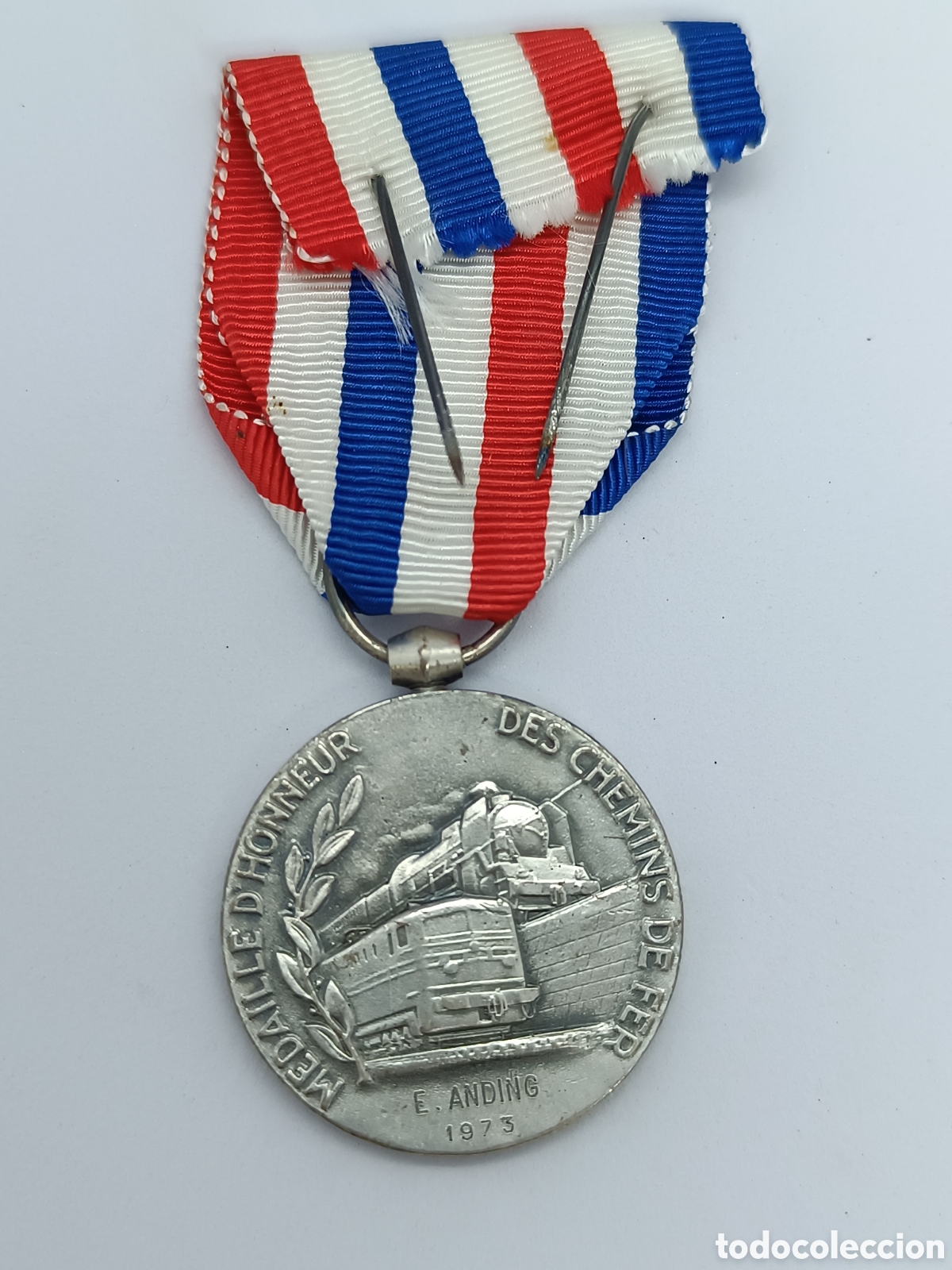 Coleccionismo: Medalla 1973 francia - Foto 2