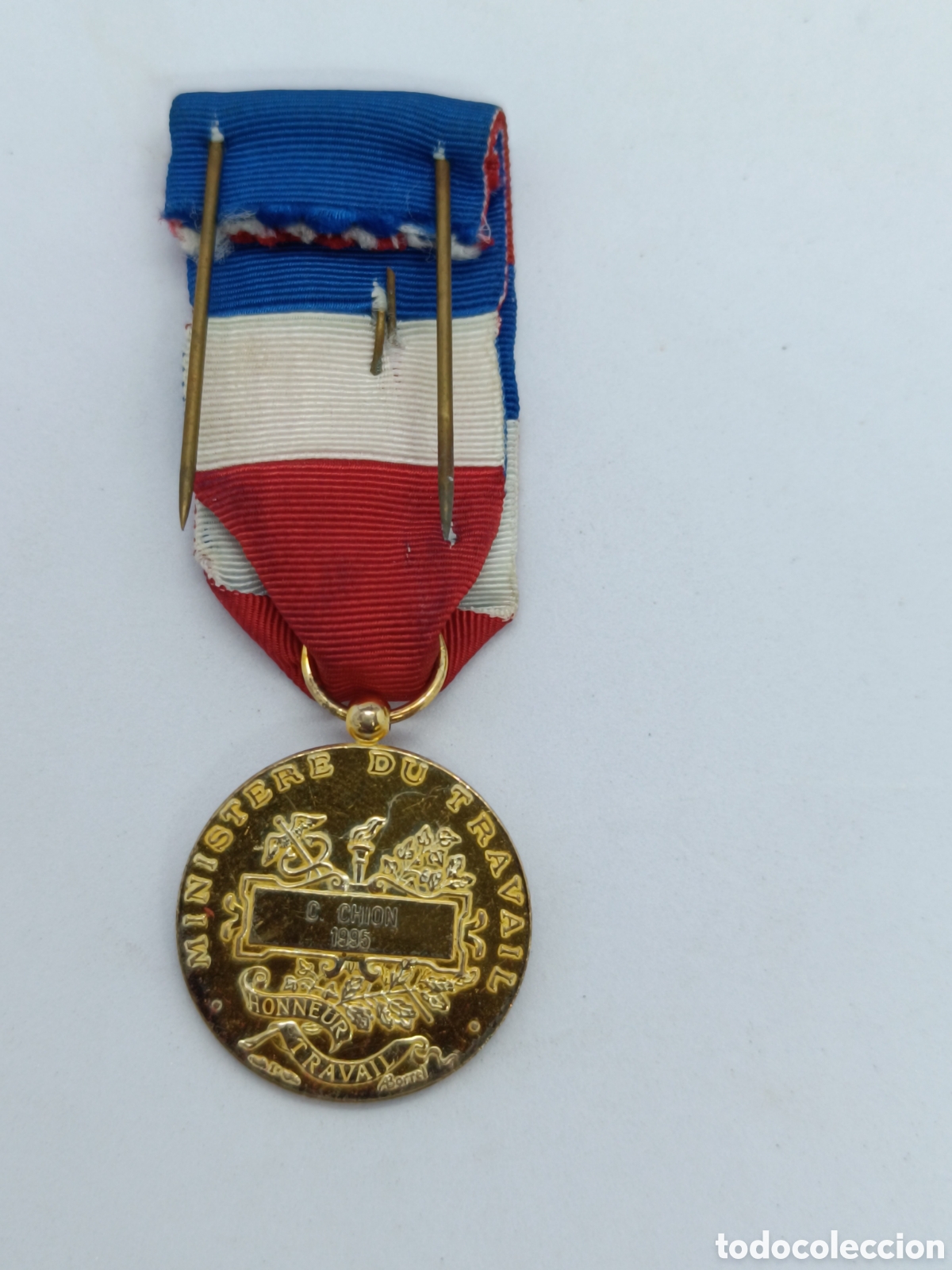 Coleccionismo: Medalla 1995 francia - Foto 2