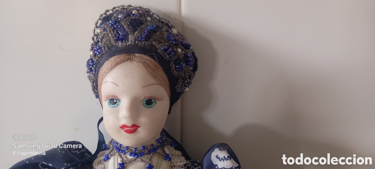 Coleccionismo: Mu&ntilde;eca porcela H&uacute;ngara - Foto 2