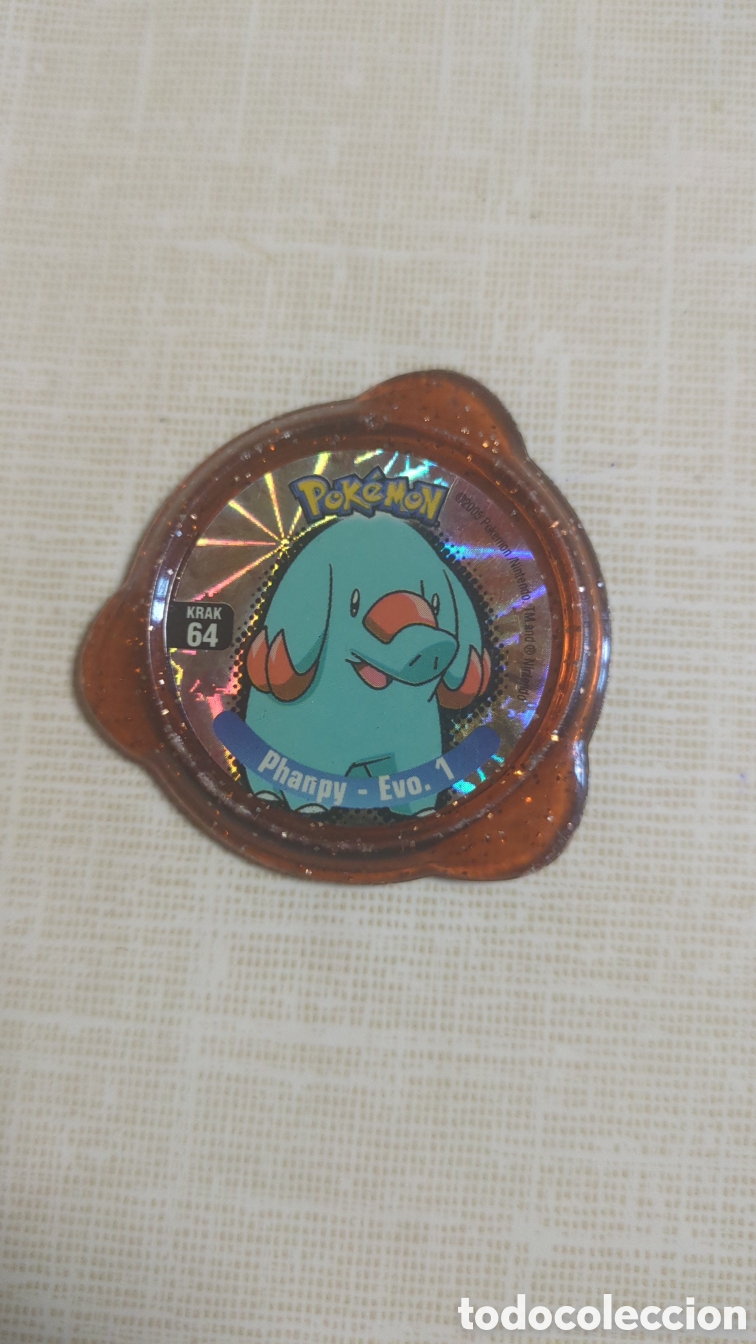 Coleccionismo: Krak 64 Phanpy - Tazo Pok&eacute;mon Kraks - Foto 1