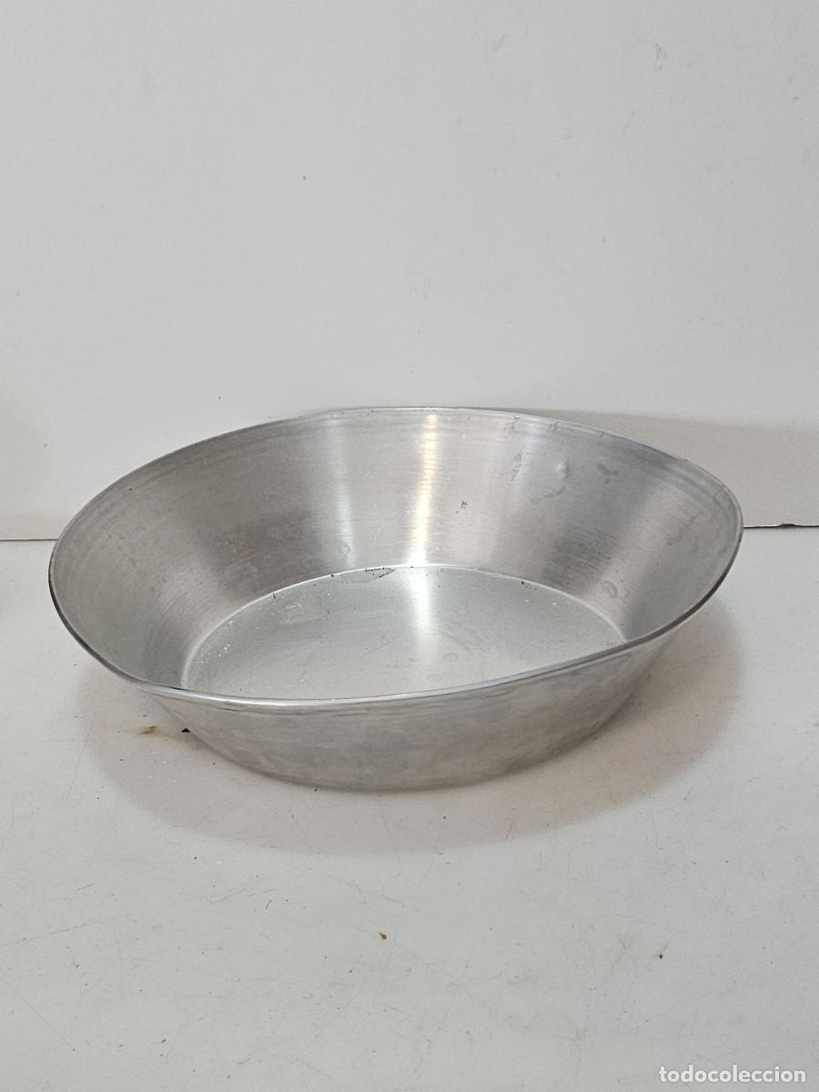 Coleccionismo: plato hondo de aluminio - Foto 1