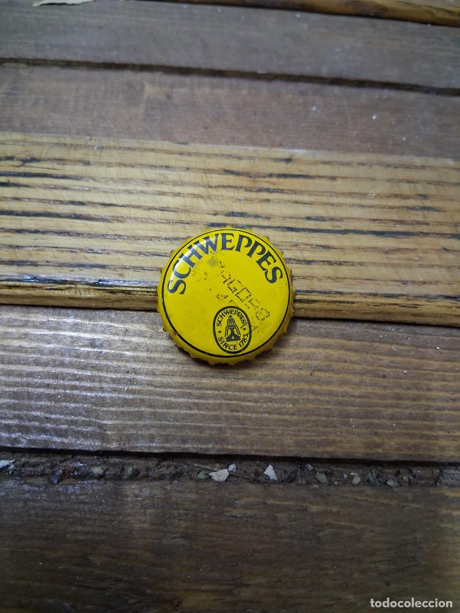 Coleccionismo: Chapa para botella refresco SCHWEPPES - Foto 1