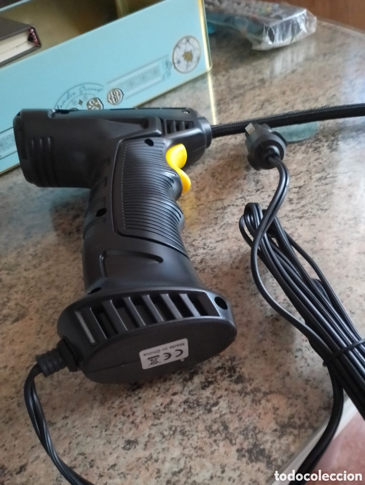 Coleccionismo: Inflador de neum&aacute;ticos electrico - Foto 11