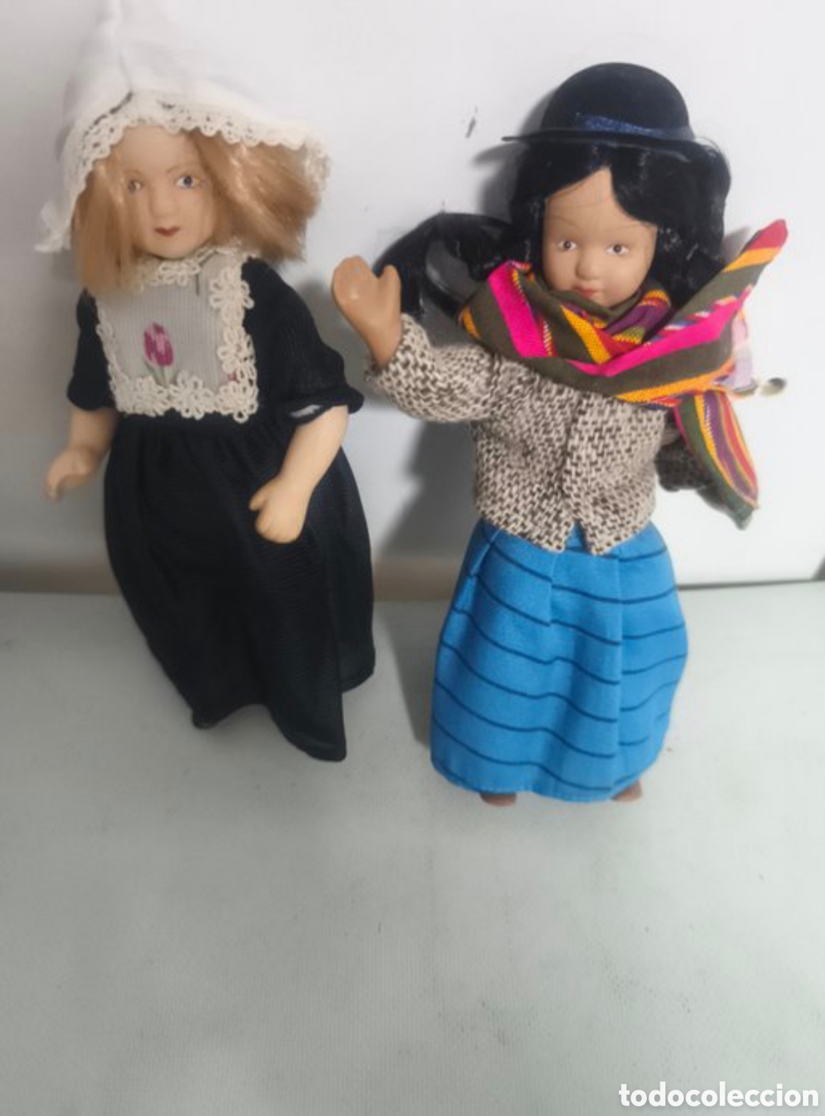 Coleccionismo: Colecci&oacute;n de 16 mu&ntilde;ecas de porcelana - Foto 6