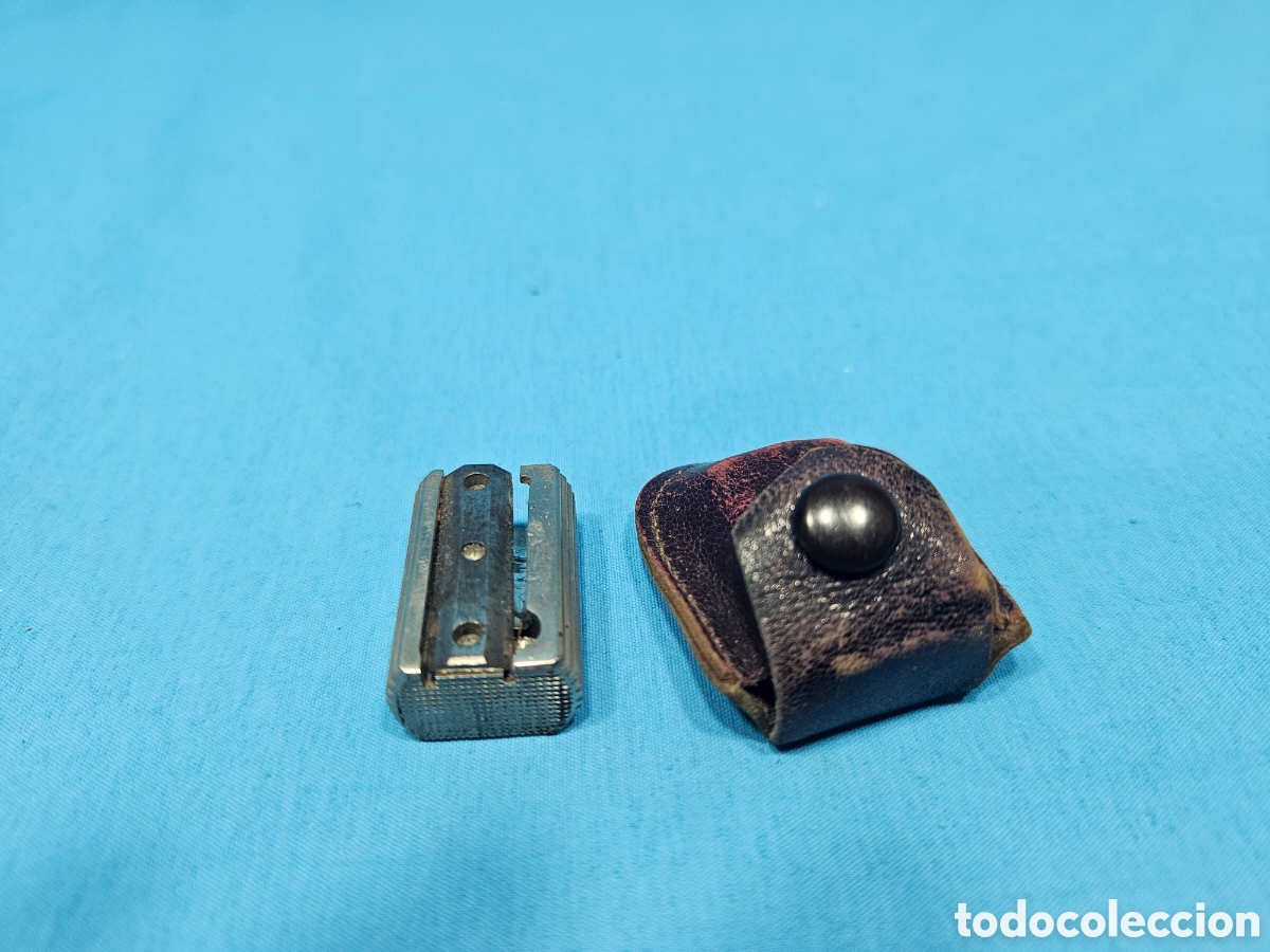 Coleccionismo: SACAPUNTAS CON FUNDA. EL CASCO - Foto 4