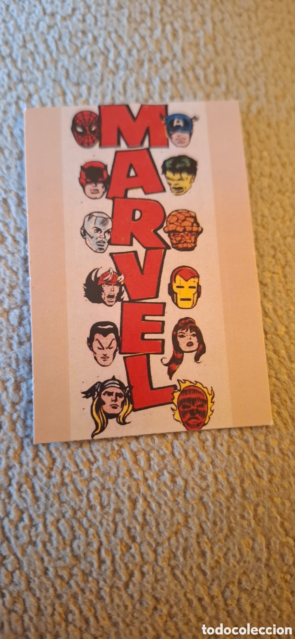 Coleccionismo: IMAN NEVERA PERSONAJES COMIC MARVEL C&Oacute;MICS 5 x 7.5 - Foto 1