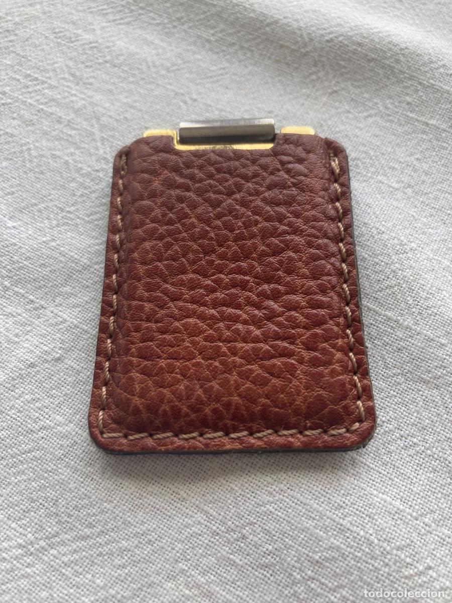 Coleccionismo: ANTIGUO CORTA PUROS CON FUNDA - Foto 2